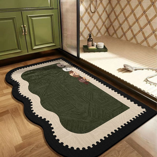 Cotton Memory Foam Bath Rug