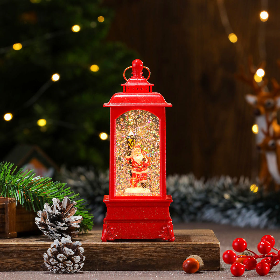 Decorative Snow Globe Lantern Bowlift 1790145134