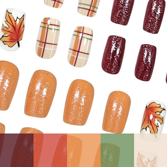 Seasonal Themed Acrylic Nail Art Set Bowlift