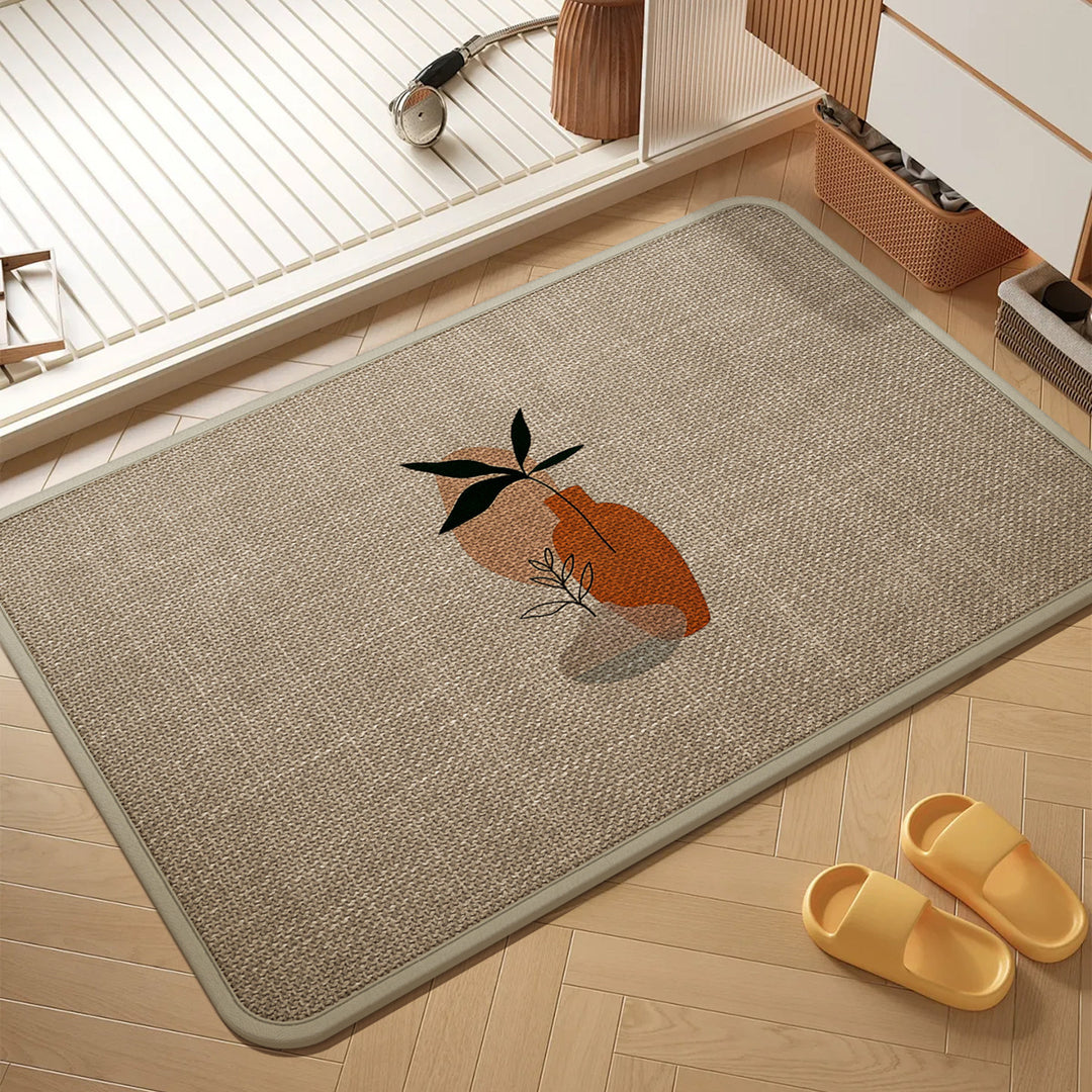 Decorative Floral Comfort Mat