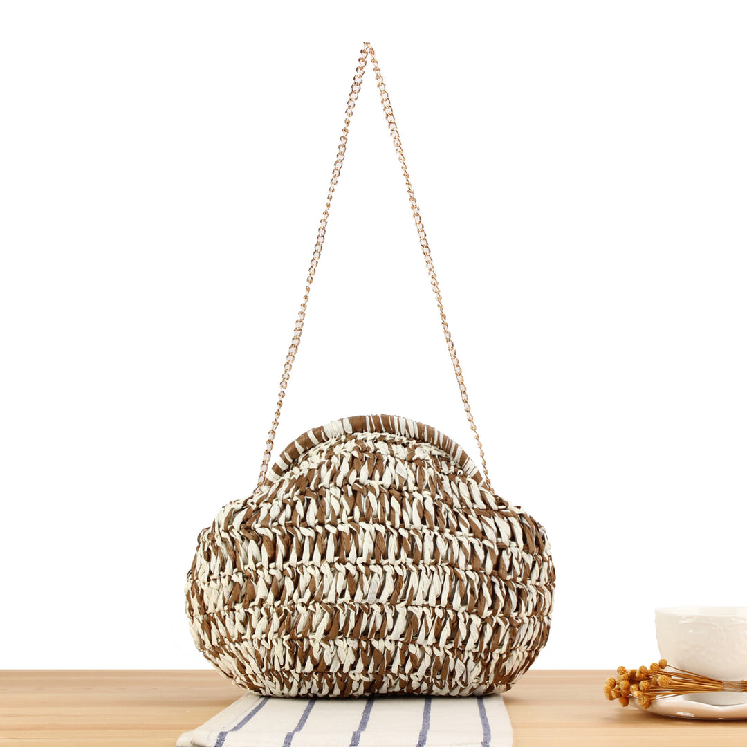 Handbag with Unique Cloud Shape Bowlift