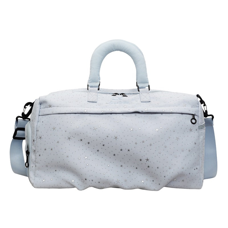 Star-Patterned Multi-Functional Duffle Bag