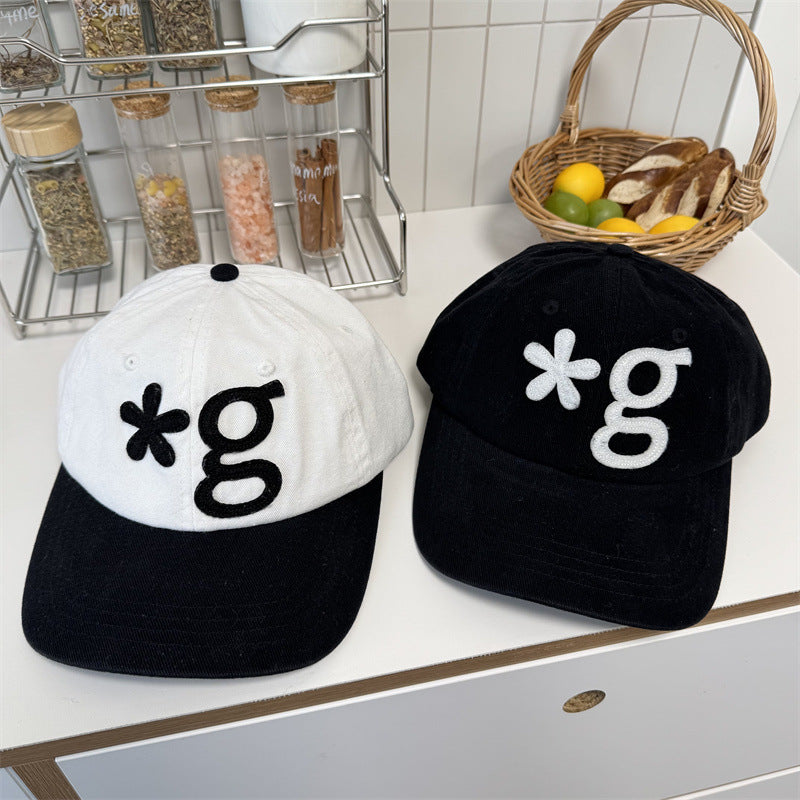 Men's Casual Embroidered Corduroy Cap Bowlift