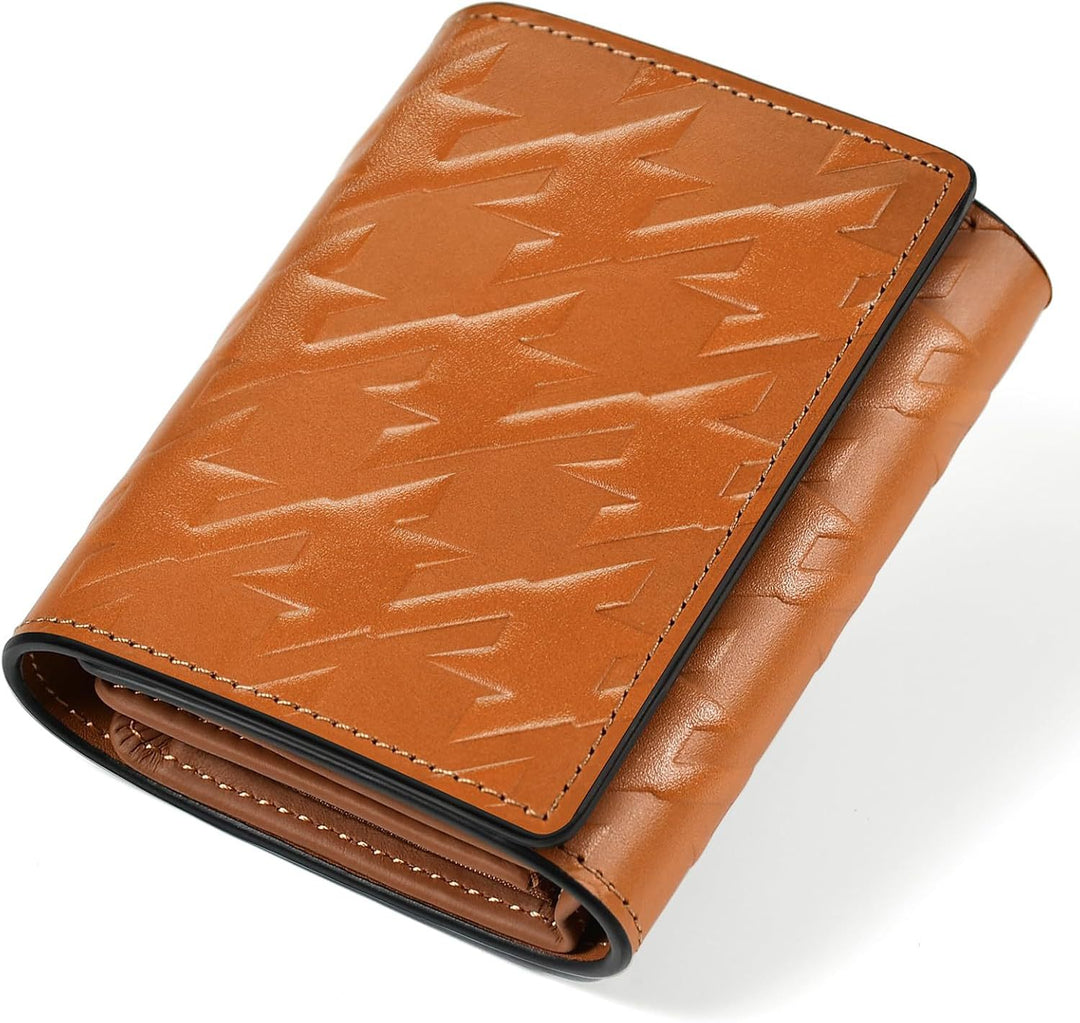 Textured Leather Wallet Bowlift