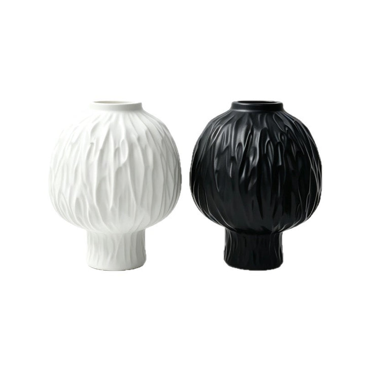 Textured Statement Decorative Vase Bowlift