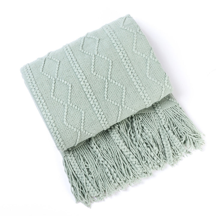 Textured Knit Scarf Bowlift