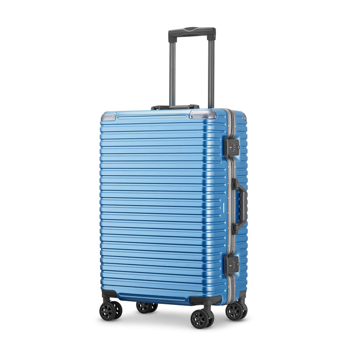 Unisex Ultra-Resilient Hard Shell Trolley Suitcase Bowlift