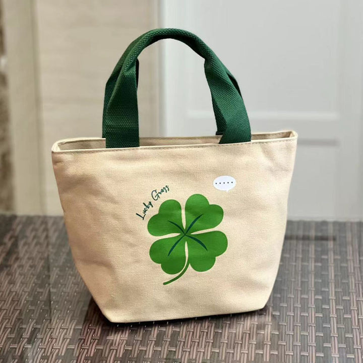 Cute Bear Print Lunch Tote Bowlift