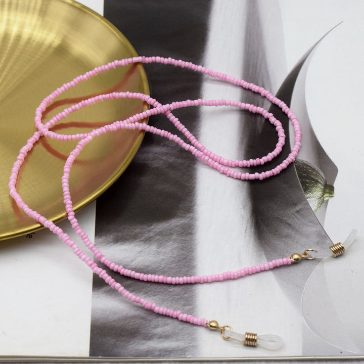 Beaded Eyewear Retainer Chain Bowlift