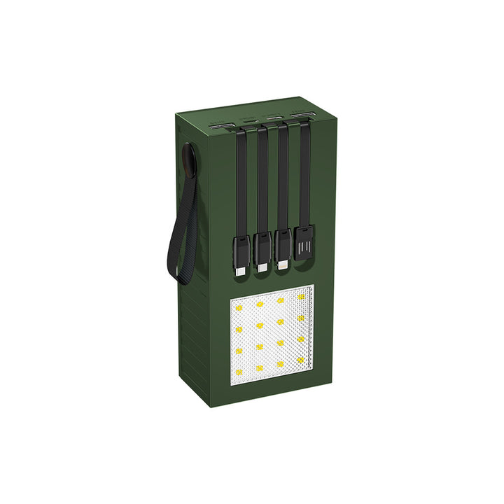 Portable multifunction lamp with integrated power bank Bowlift