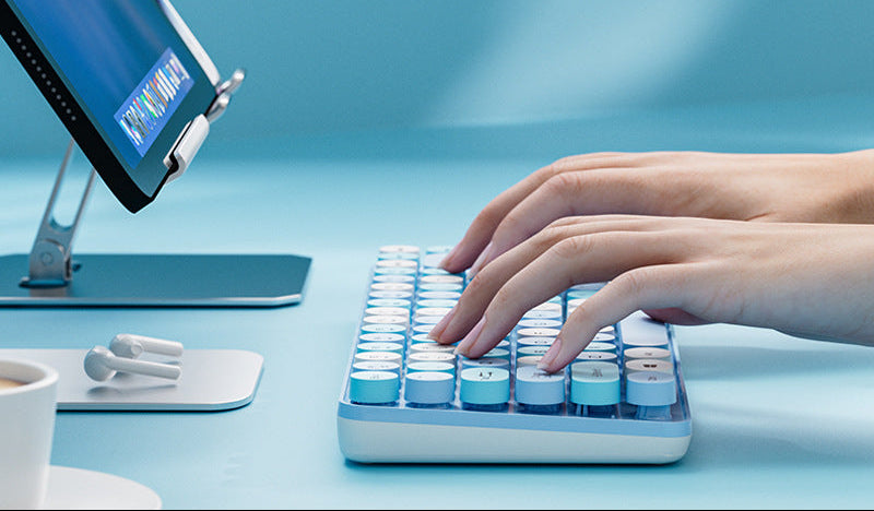 Wireless Mechanical Keyboard Bowlift