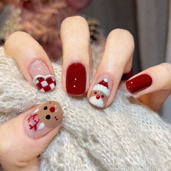 Fun Character-Themed Press-On Nail Art Bowlift