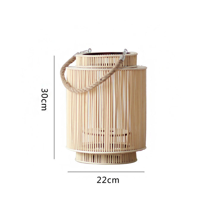 Decorative Rattan Lantern Bowlift