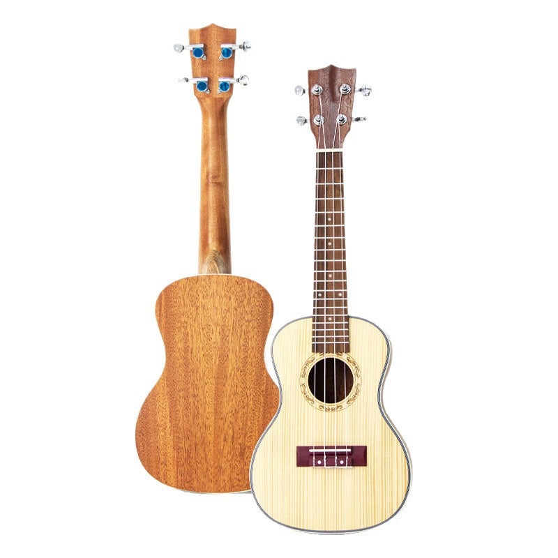 Rainbow Acoustic Ukulele Bowlift