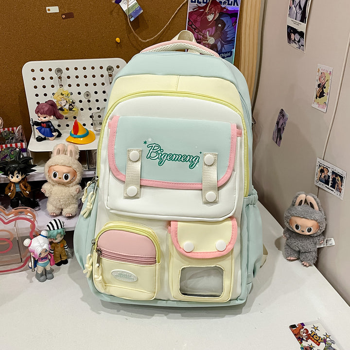 Versatile Multi-Pocket School Backpack Bowlift