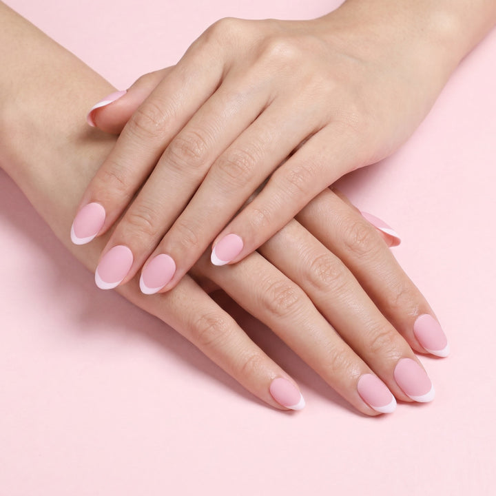 Elegant artificial nails with matte finish Bowlift