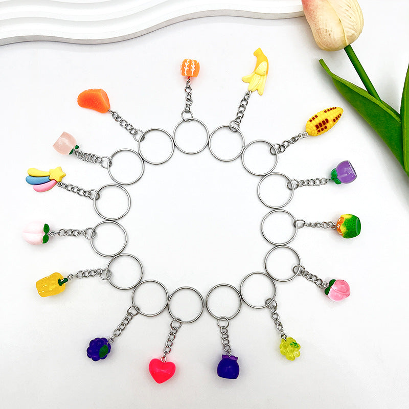 Charming Gummy Bear Keychain Bowlift