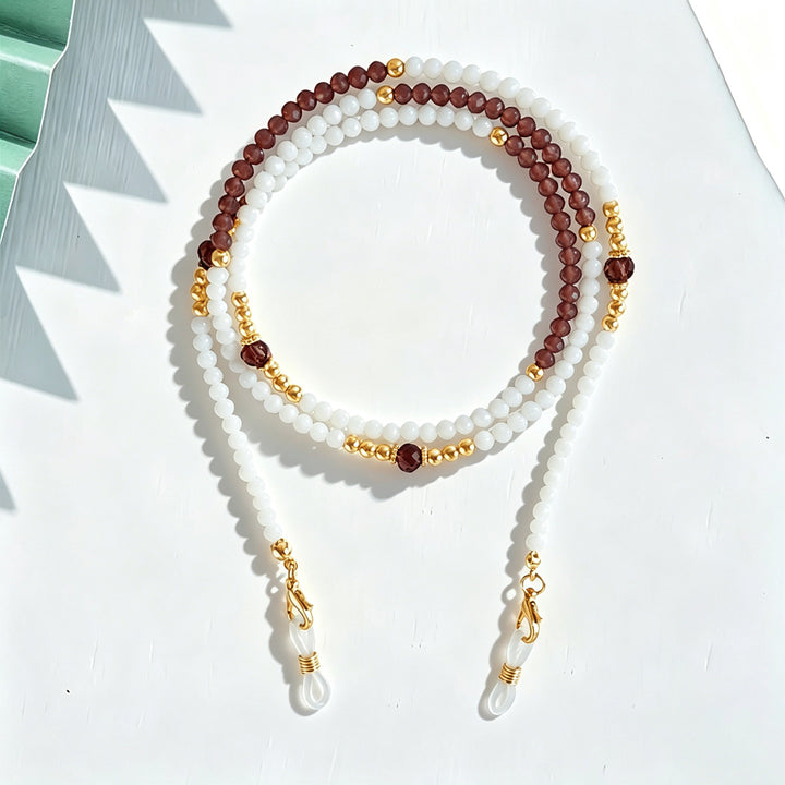 Beaded Face Mask Chain Bowlift