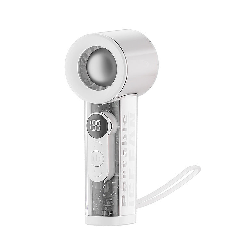 Portable Digital Mini Handheld Fan Bowlift