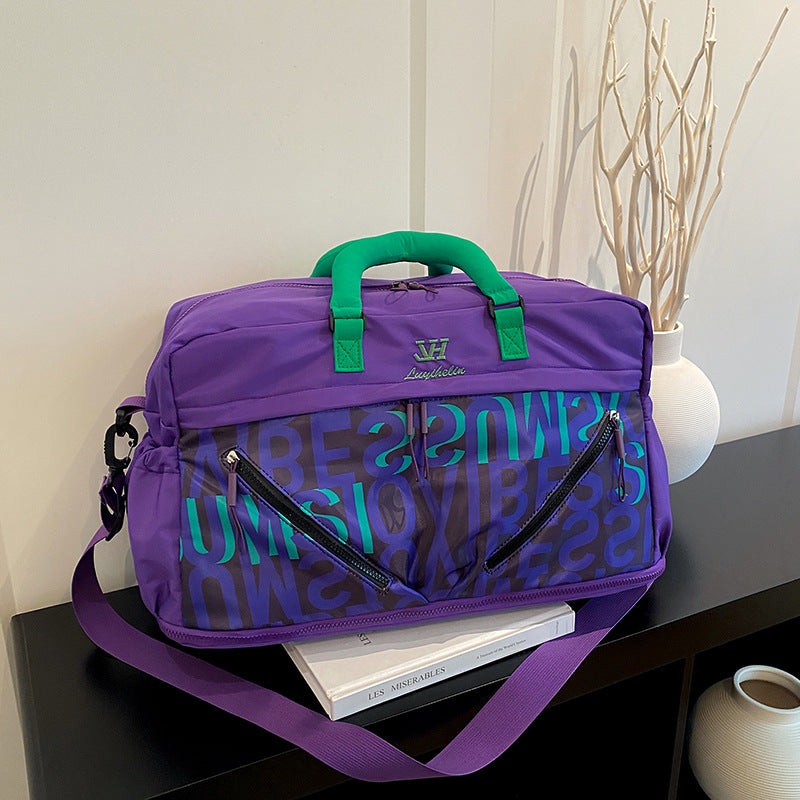Multi-Pocket Stylish Travel Duffel