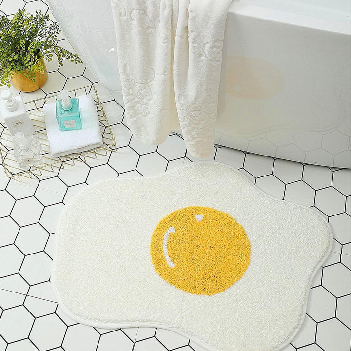 Lemon Slice Shape Bath Mat Bowlift