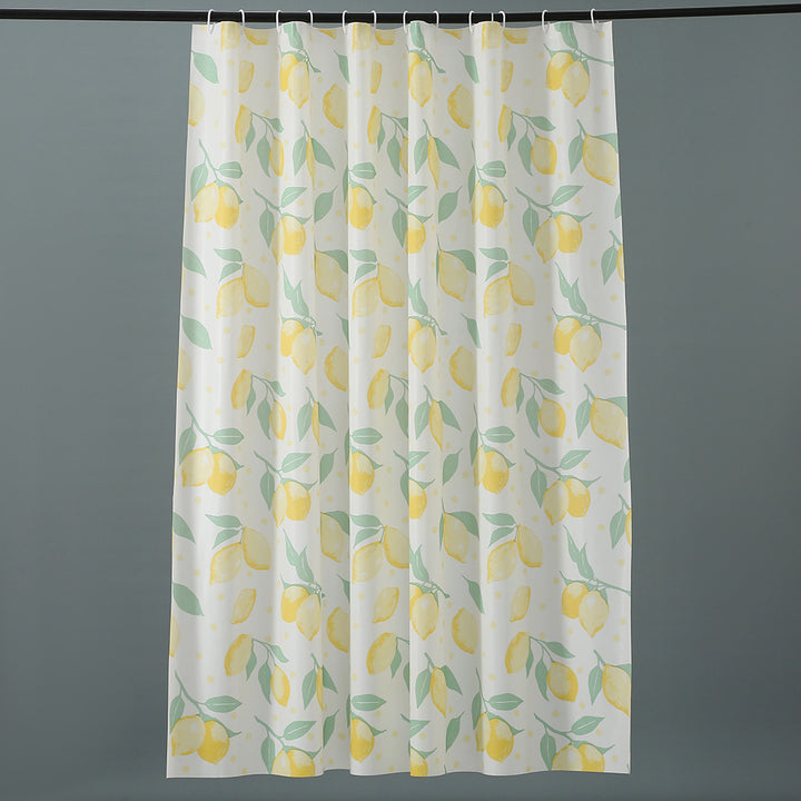 Dolphin Design Shower Curtain Bowlift