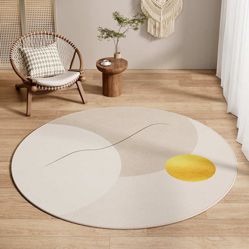 Round Bohemian Area Rug Bowlift