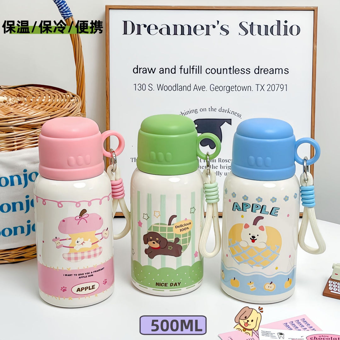 Women's insulated bottle with cute bear design Bowlift