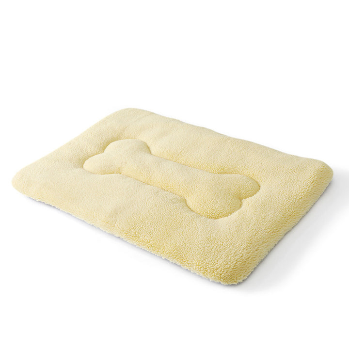 Unisex soft pet mat with bone pattern Bowlift