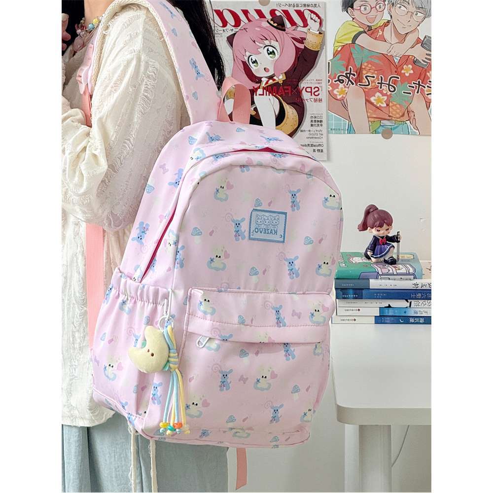 Stylish Star-Pattern Backpack Bowlift