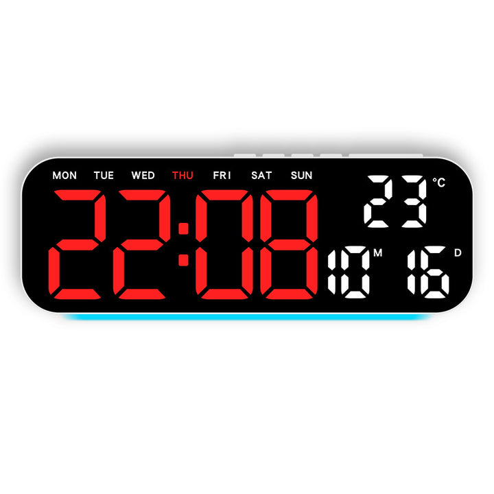 Digital alarm clock with temperature display and hygrometer Bowlift