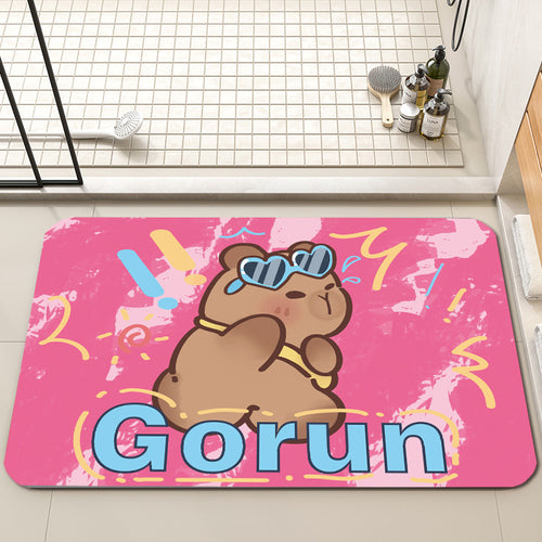 Cartoon Character Bath Mat