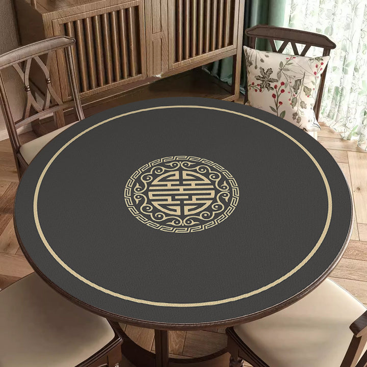 Geometric Patterned Table Cover Bowlift