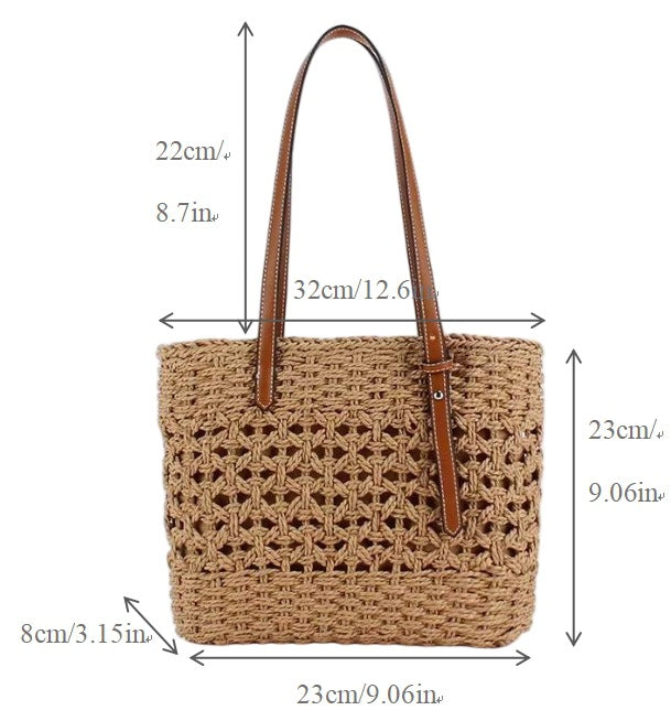 Refined and Handcrafted Beach Bag Bowlift
