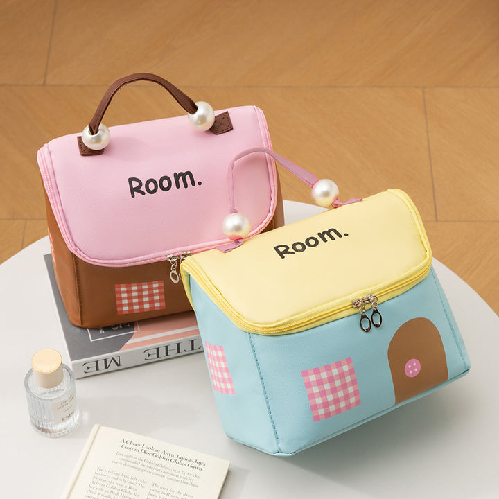 Cute House-Shaped Storage Bag Bowlift