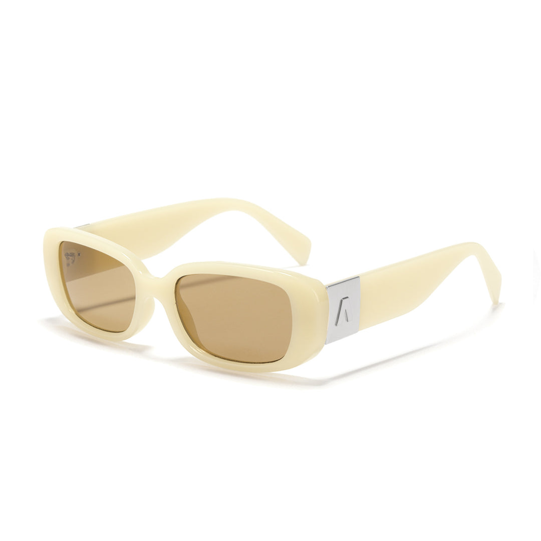 Ladies stylish square sunglasses with modern plastic frame Bowlift
