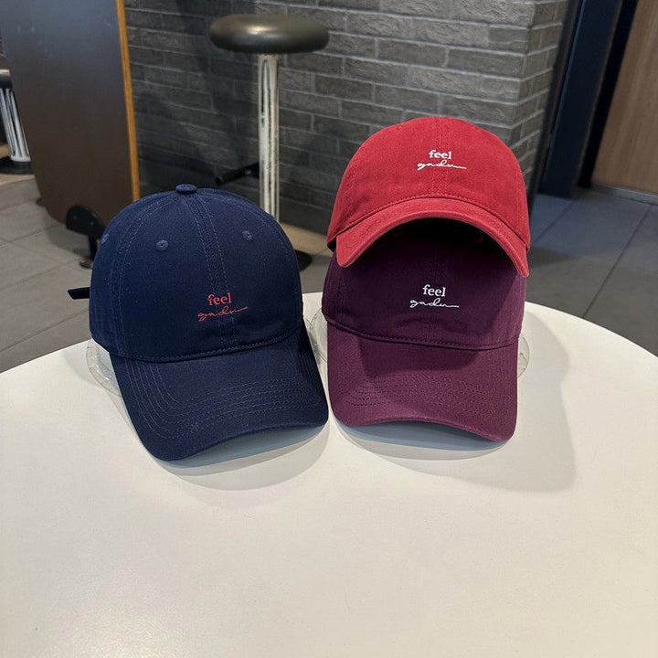 Men's Stylish Casual Embroidered Cap Bowlift