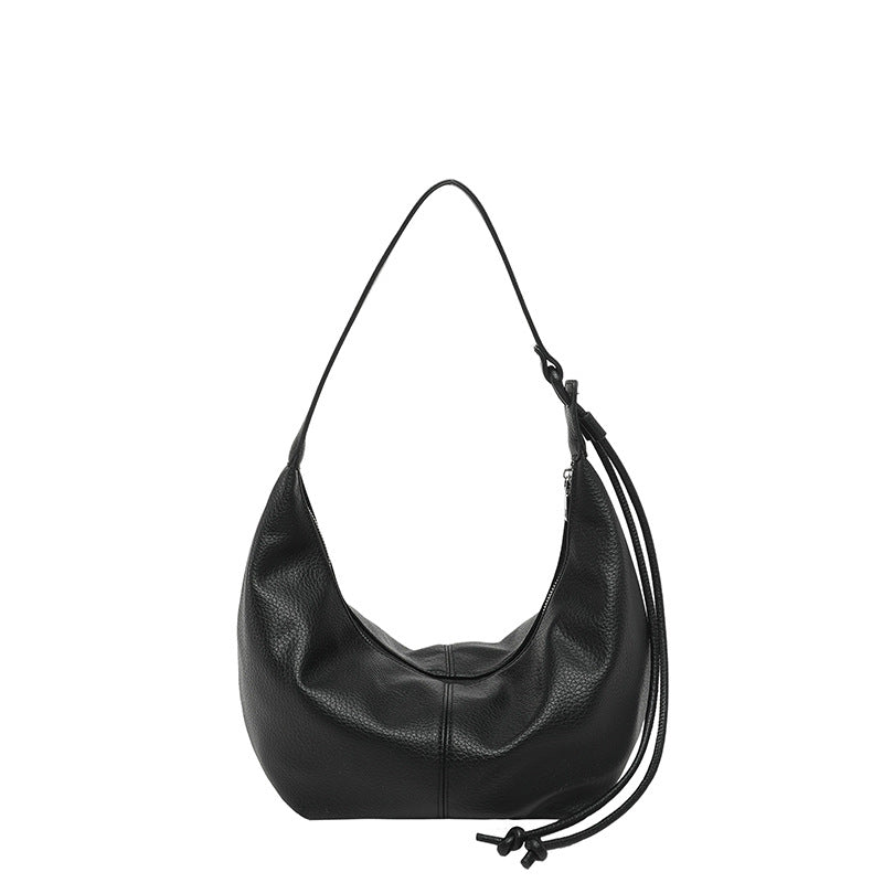 Leather Hobo Bag Bowlift