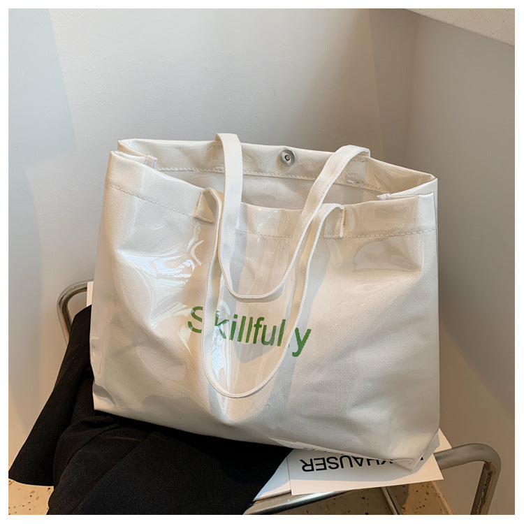 Spacious and Transparent Tote Bag Bowlift