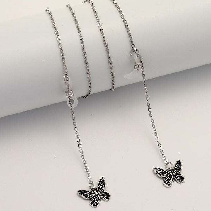 Butterfly Charm Eyewear Chain Bowlift