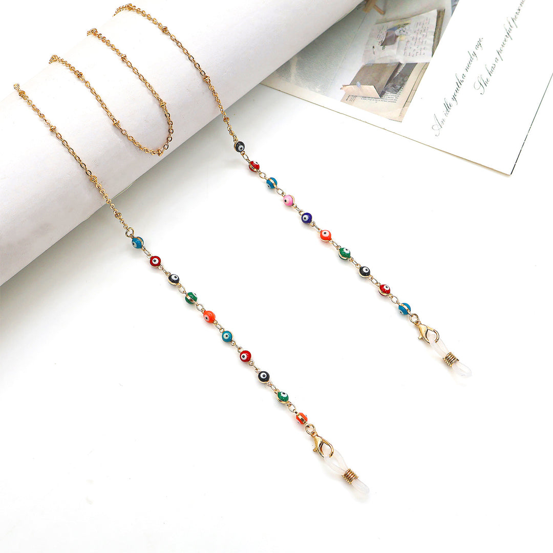 Elegant Crystal Eyewear Chain Bowlift