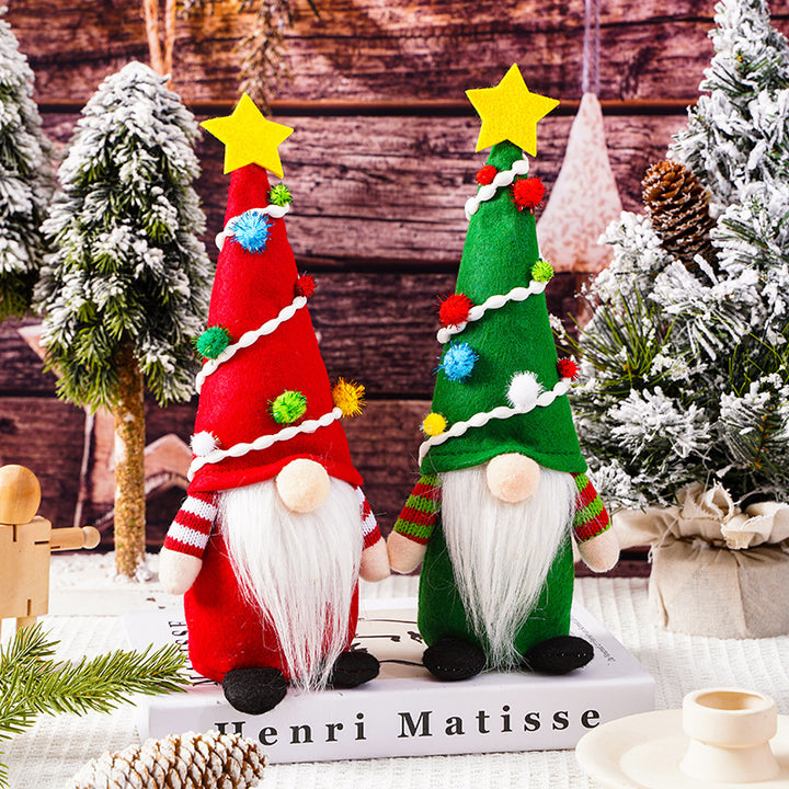 Decorative Christmas gnome figure Bowlift