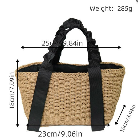 Handbag with Playful Design Bowlift