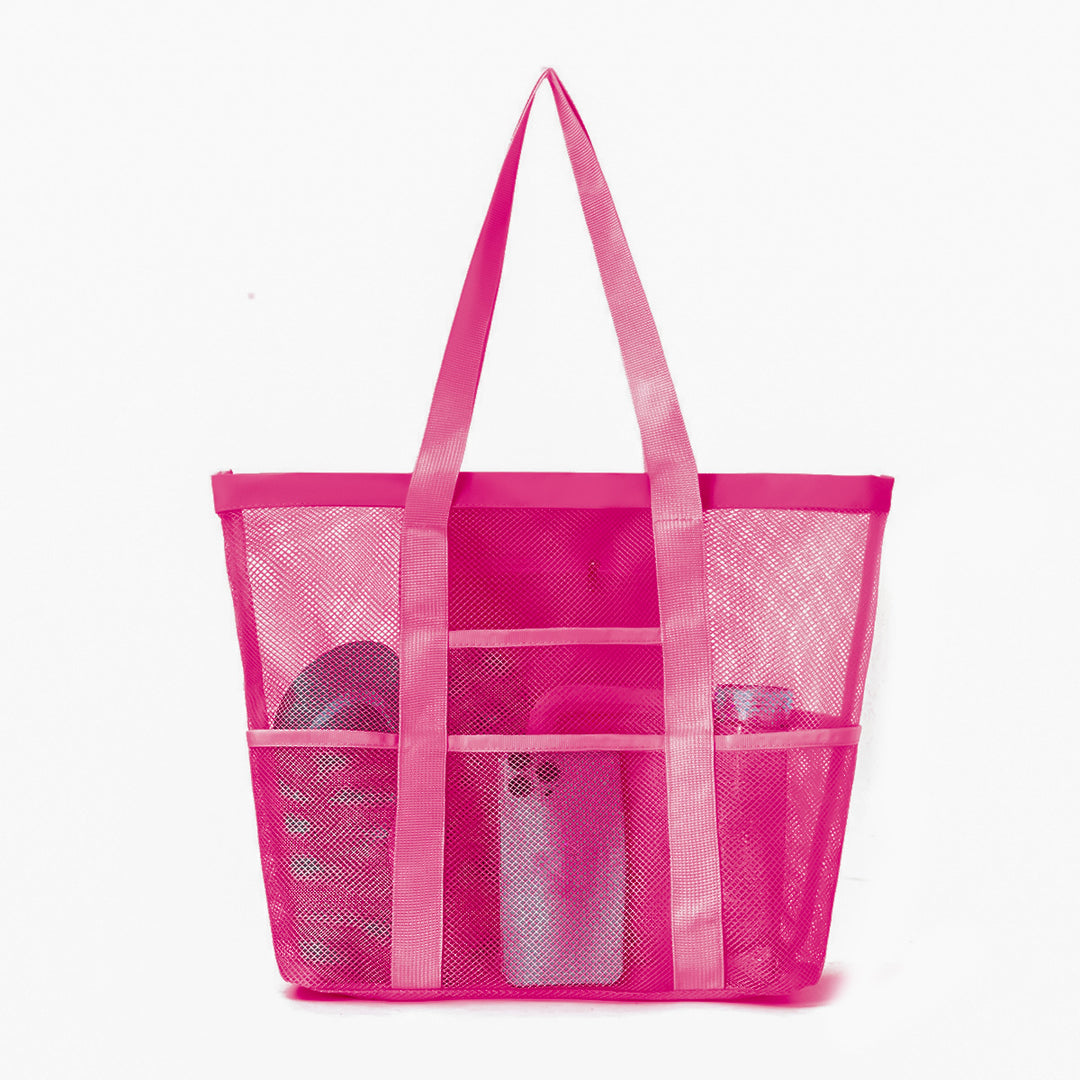 Large Beach Bag Made of Breathable Mesh Material Bowlift