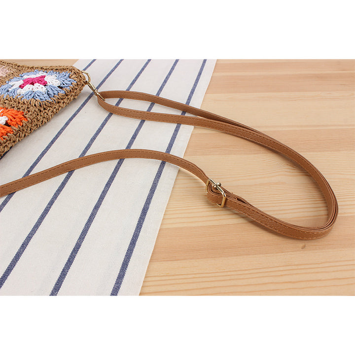 Handmade Shoulder Bag in Modern Patchwork Design Bowlift