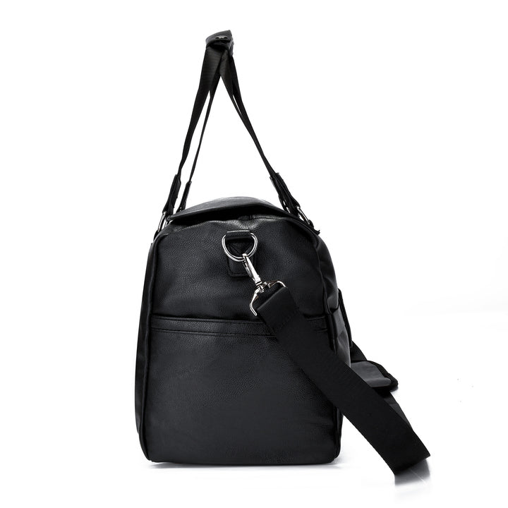 Premium Leather Travel Duffel Bowlift