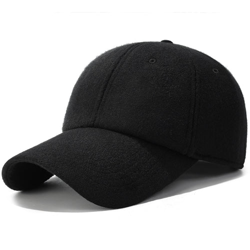 Women's Soft Felt Baseball Cap Bowlift