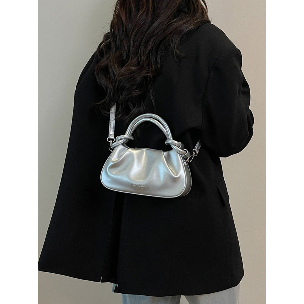 Chic Knot-Handled Handbag Bowlift