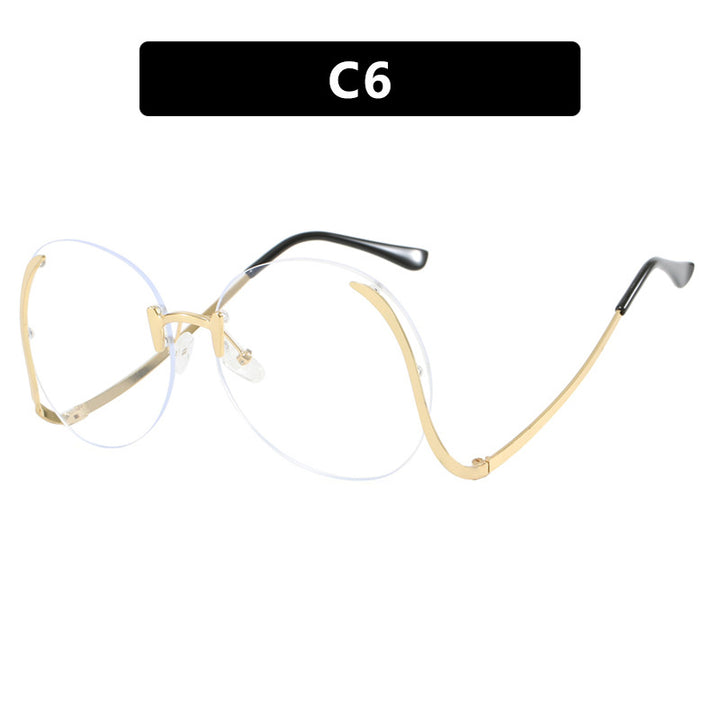 Women’s luxurious oversized sunglasses with innovative frame and UV protection Bowlift
