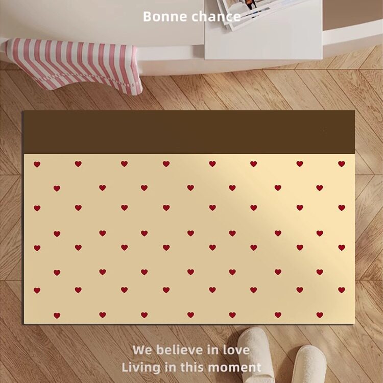 Cozy Star Pattern Bath Mat Bowlift